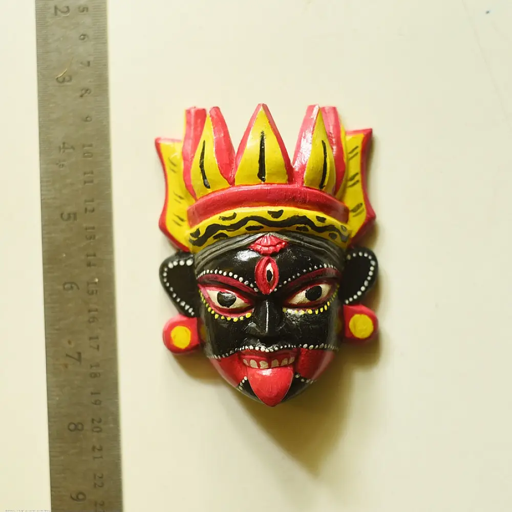 Wooden mask - kaali