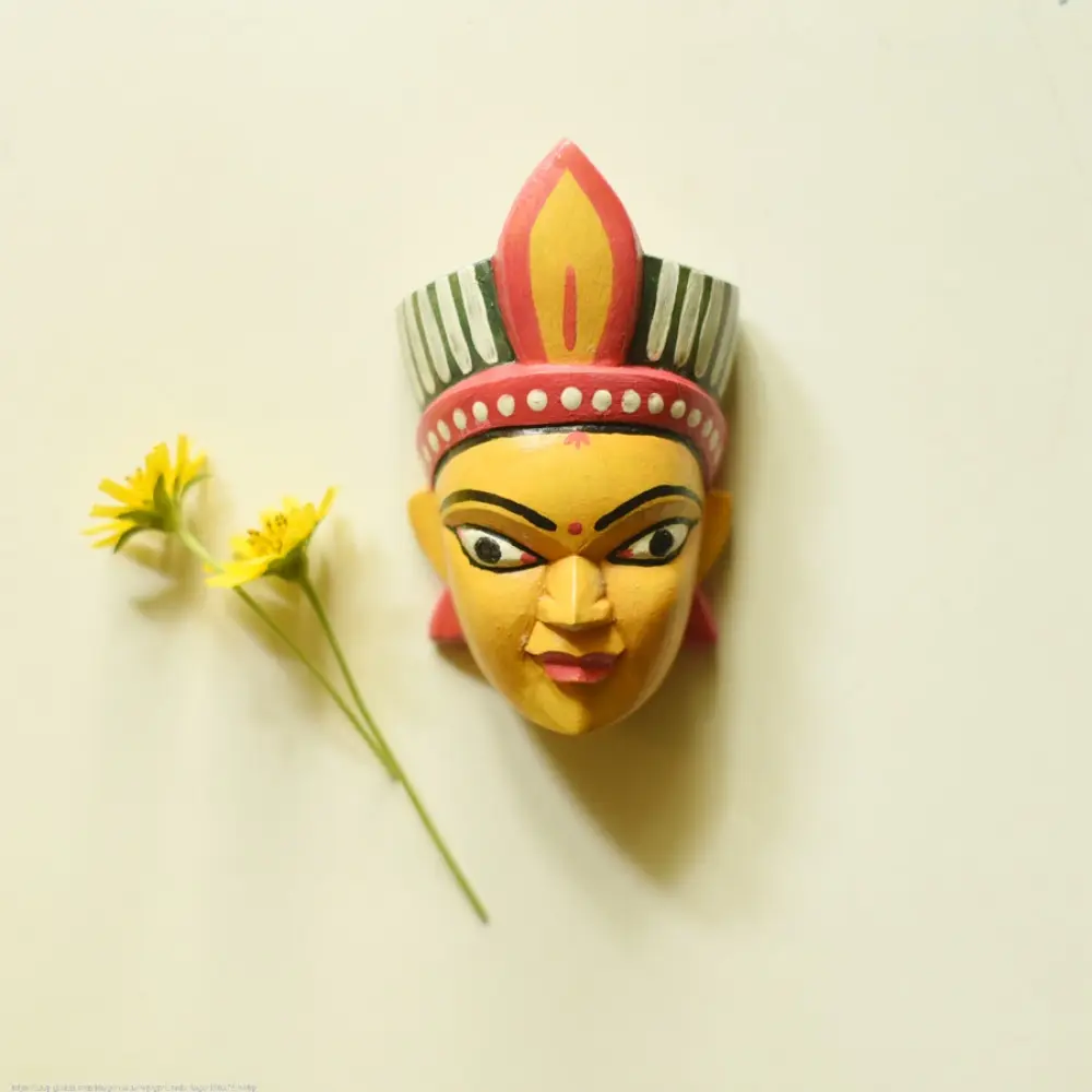 shop GI Tag wooden mask from bangal