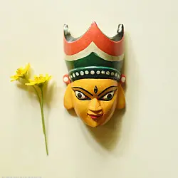 Handmade Wooden Mask from Bangal