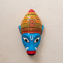 Handmade Wooden Mask ~ Varaha Avatar