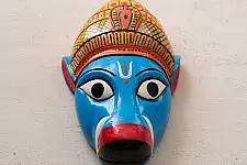 Handmade Wooden Mask ~ Varaha Avatar