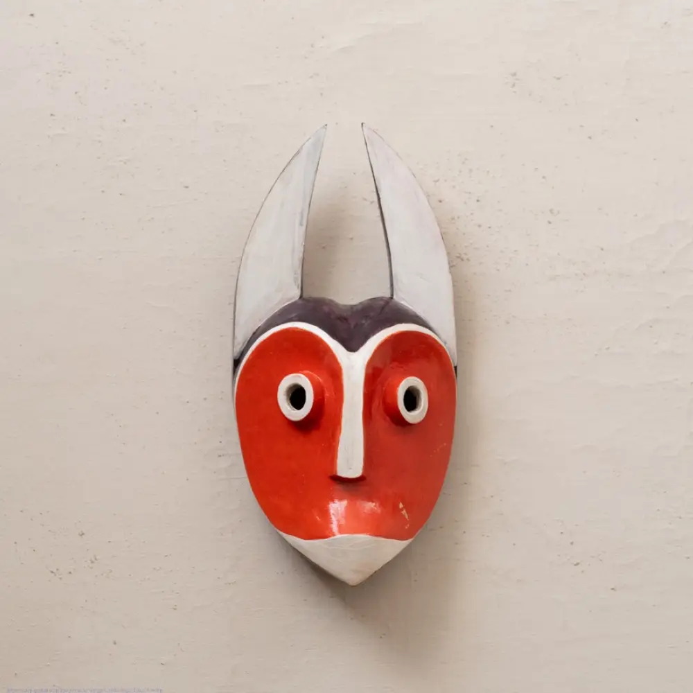 shop handmade wooden mask - 