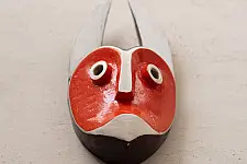 Handmade Wooden Tribal Mask