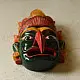 shop Handmade Wooden Wall Hanging - Garuda Mask