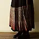 shop Ajrakh Prints ~ Long Wrap Around Skirt - Natural Dyed