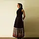 shop Ajrakh Prints ~ Long Wrap Around Skirt - Natural Dyed