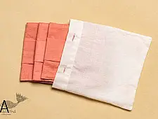 Be safe & stylish ✜ Solid Colour Cotton Mask ( Set of 3 with Pouch ) ✜ A