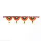 Venu . वेणु | Satrangi Marigold Handcrafted Bamboo Toran