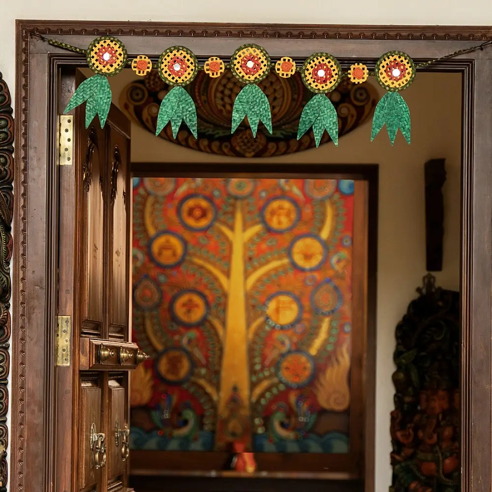 Venu . वेणु | Shubh Handcrafted Bamboo Toran