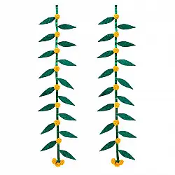 Venu . वेणु | Shubh Handcrafted Bamboo Door / Wall Hanging – Set of 2