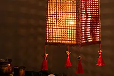 Venu . वेणु | Leela Handcrafted Bamboo Lantern 