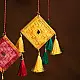 Venu . वेणु | Patang Handcrafted Bamboo Door / Wall Hanging - Set of 3