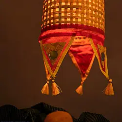 Venu . वेणु | Ghoomar Handcrafted Bamboo Lantern