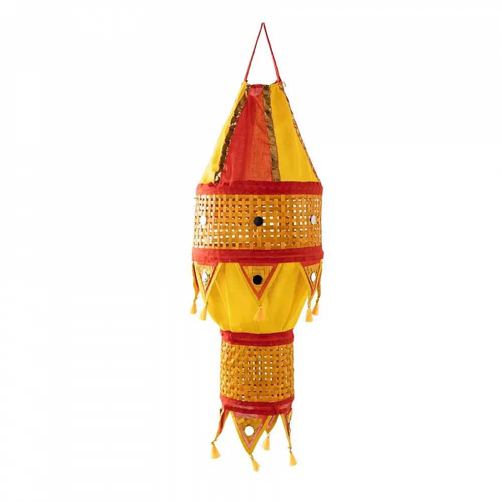 Venu . वेणु | Ghoomar Handcrafted Bamboo Lantern