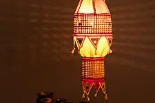 Venu . वेणु | Ghoomar Handcrafted Bamboo Lantern