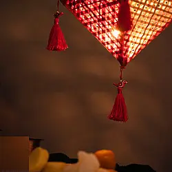 Venu . वेणु | Jhoomar Handcrafted Bamboo Lantern