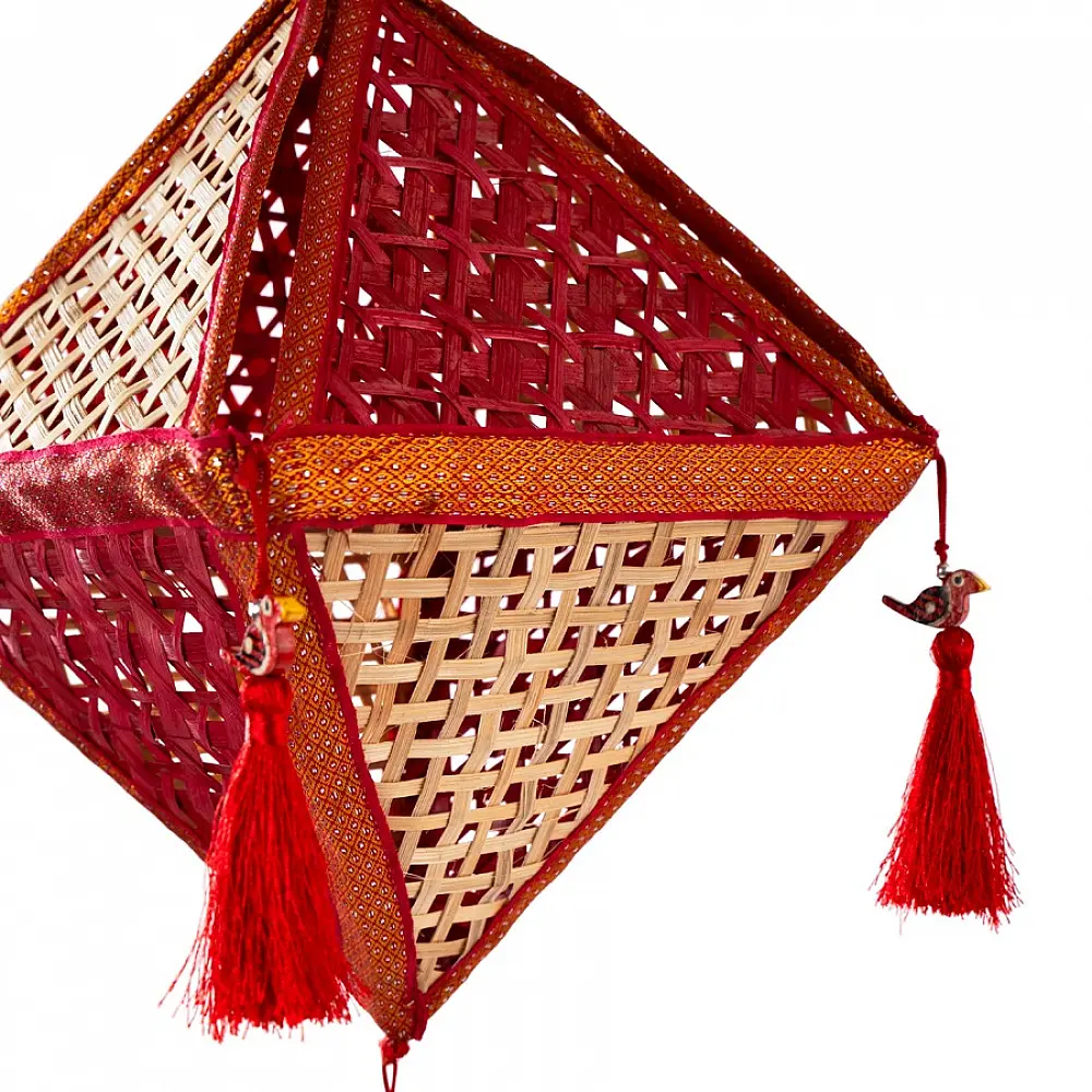 Venu . वेणु | Jhoomar Handcrafted Bamboo Lantern