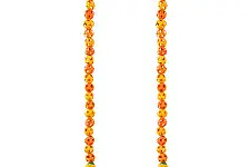Venu . वेणु | Bagh Handcrafted Bamboo Door / Wall Hanging (Set of 2)