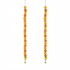Venu . वेणु | Bagh Handcrafted Bamboo Door / Wall Hanging (Set of 2)