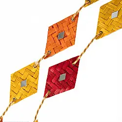 Venu . वेणु | Rang Handcrafted Bamboo Wall Hanging - Set of 2 (Two Color Options)