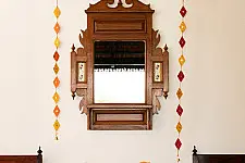 Venu . वेणु | Rang Handcrafted Bamboo Wall Hanging - Set of 2 (Two Color Options)