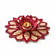 Venu . वेणु | Handcrafted Bamboo Rangoli with Lotus Tea Light Holder (Two Color Options)