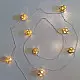 Venu . वेणु | Star Full Moon Handcrafted bamboo String Light ( Five Color Options )