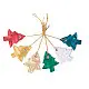 shop Bamboo Handcrafted -  Bamboo Star & Tree Hanging