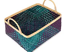 Venu . वेणु ~ Neelaya Handcrafted Bamboo Basket - Medium