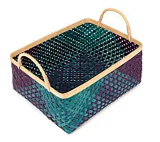 Venu . वेणु ~ Neelaya Handcrafted Bamboo Basket - Medium