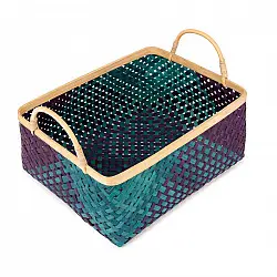 Venu . वेणु ~ Neelaya Handcrafted Bamboo Basket - Medium