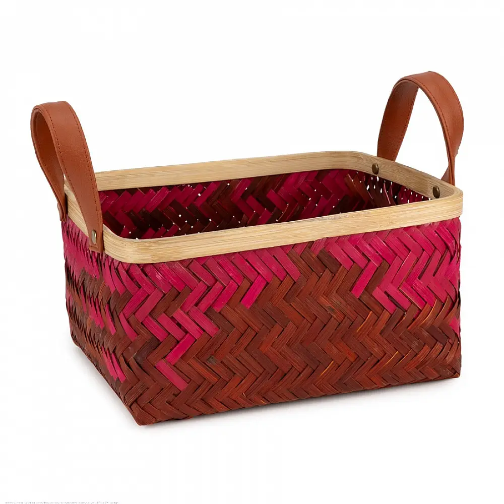 shop Blush Handcrafted Bamboo Tray - Set of 2