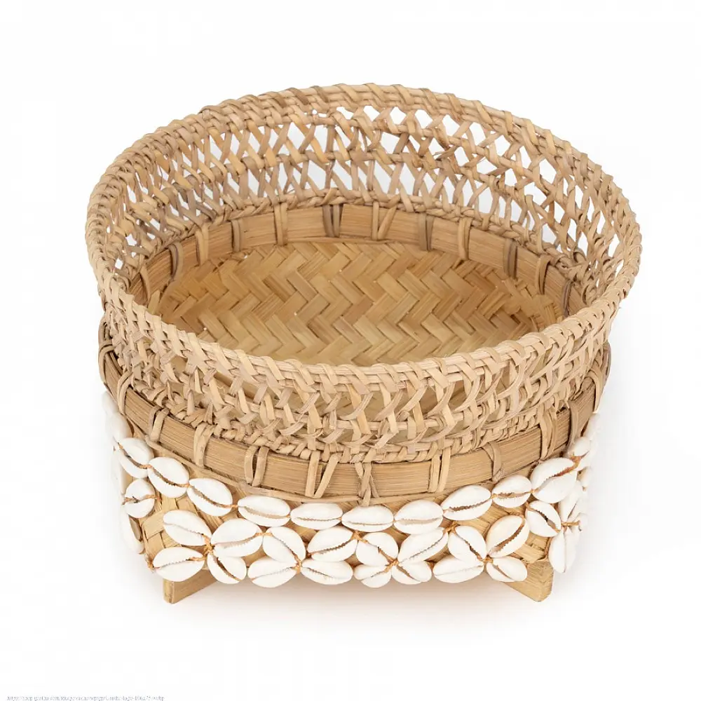 shop Kora Handcrafted Bamboo Basket