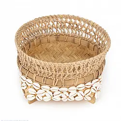 Venu . वेणु ~ Kora Handcrafted Bamboo Basket