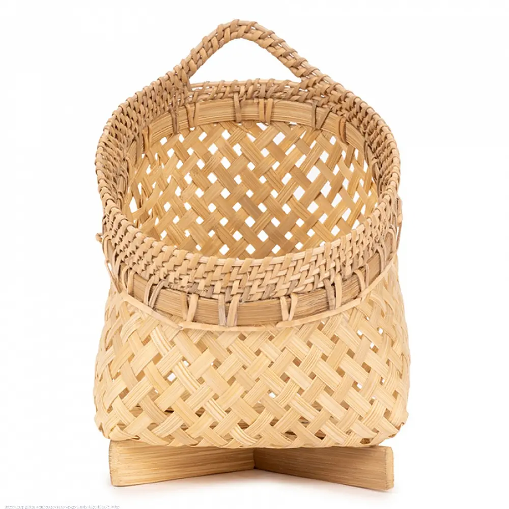 shop Evara Handcrafted Bamboo Basket