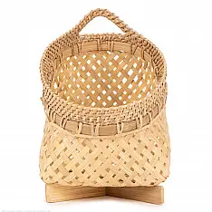 Venu . वेणु ~ Evara Handcrafted Bamboo Basket