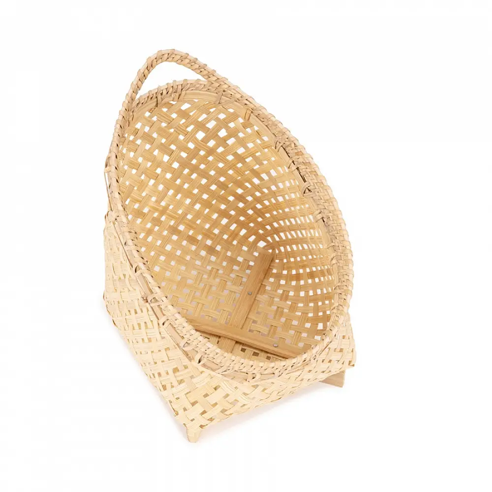 shop Evara Handcrafted Bamboo Basket