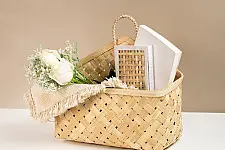 Venu . वेणु ~ Aven Handcrafted Bamboo Basket