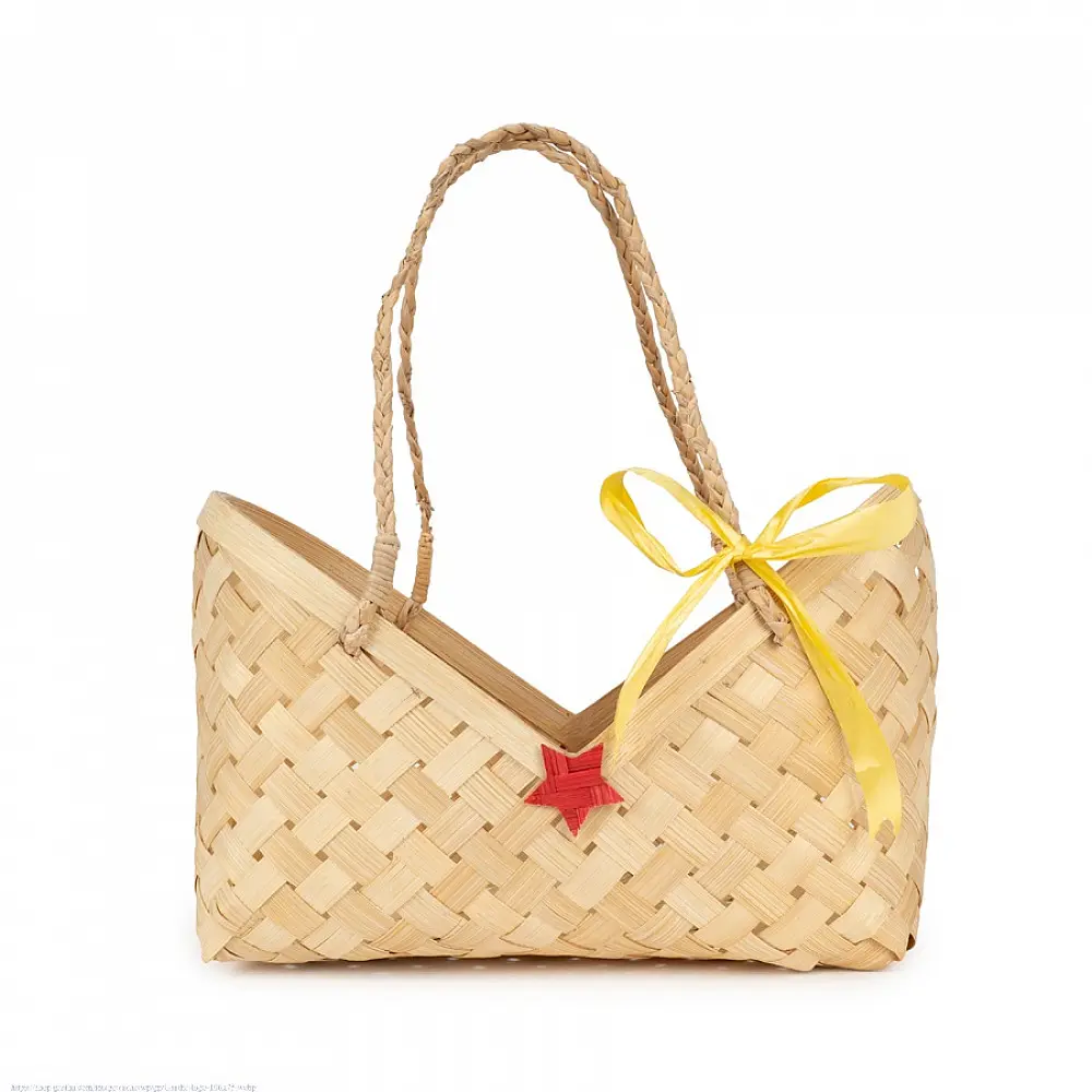 shop Viera Handcrafted Bamboo Basket