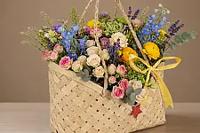Venu . वेणु ~ Viera Handcrafted Bamboo Basket