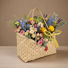 Venu . वेणु ~ Viera Handcrafted Bamboo Basket
