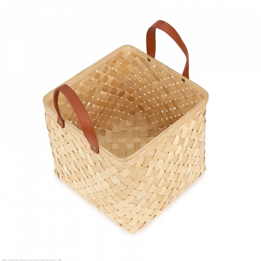 shop Eira Handcrafted Bamboo Basket - Set of 2