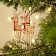 shop Banana Rope Reindeer Woven Hanging