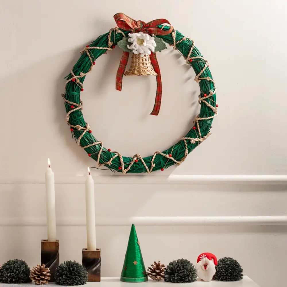 shop Handcrafted - Banana Rope Hope Wreath