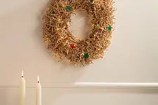 Venu . वेणु | Handcrafted - Banana Frill Wreath