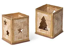 Venu . वेणु | Bamboo Handcrafted - Merry Tree Tea Light Holder