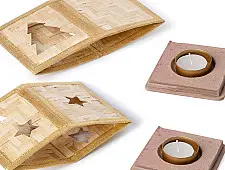Venu . वेणु | Bamboo Handcrafted - Merry Tree Tea Light Holder
