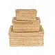 shop Sora Handcrafted Bamboo Rectangular Box - Set of 3