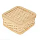 shop Mira Handcrafted Bamboo Square Box - Set of 3