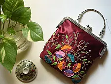 Thread Of Love | Embroidered Pouch 1
